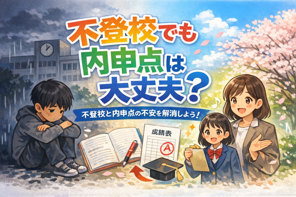 不登校でも内申点は大丈夫？